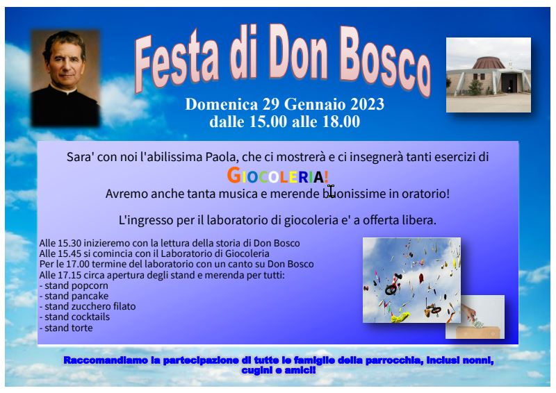Festa Don Bosco