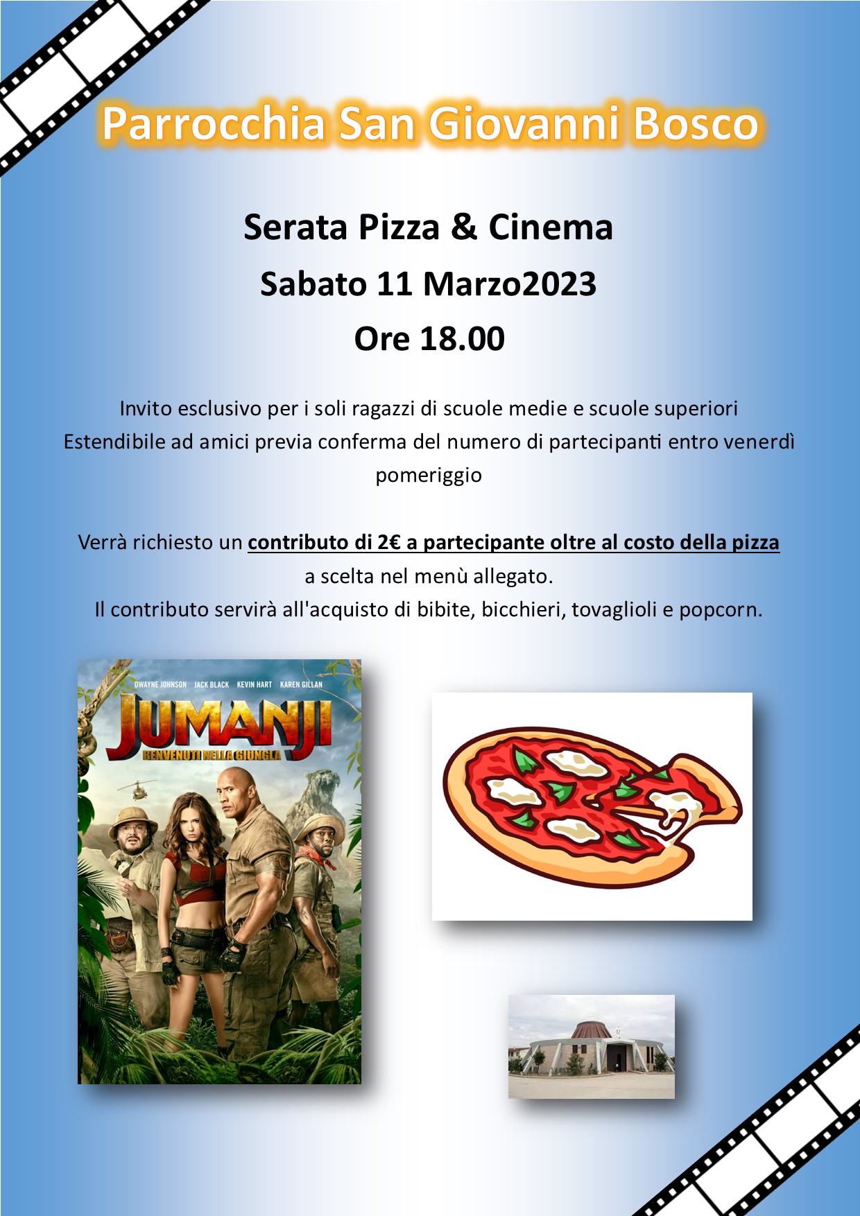 Serata Pizza e Cinema