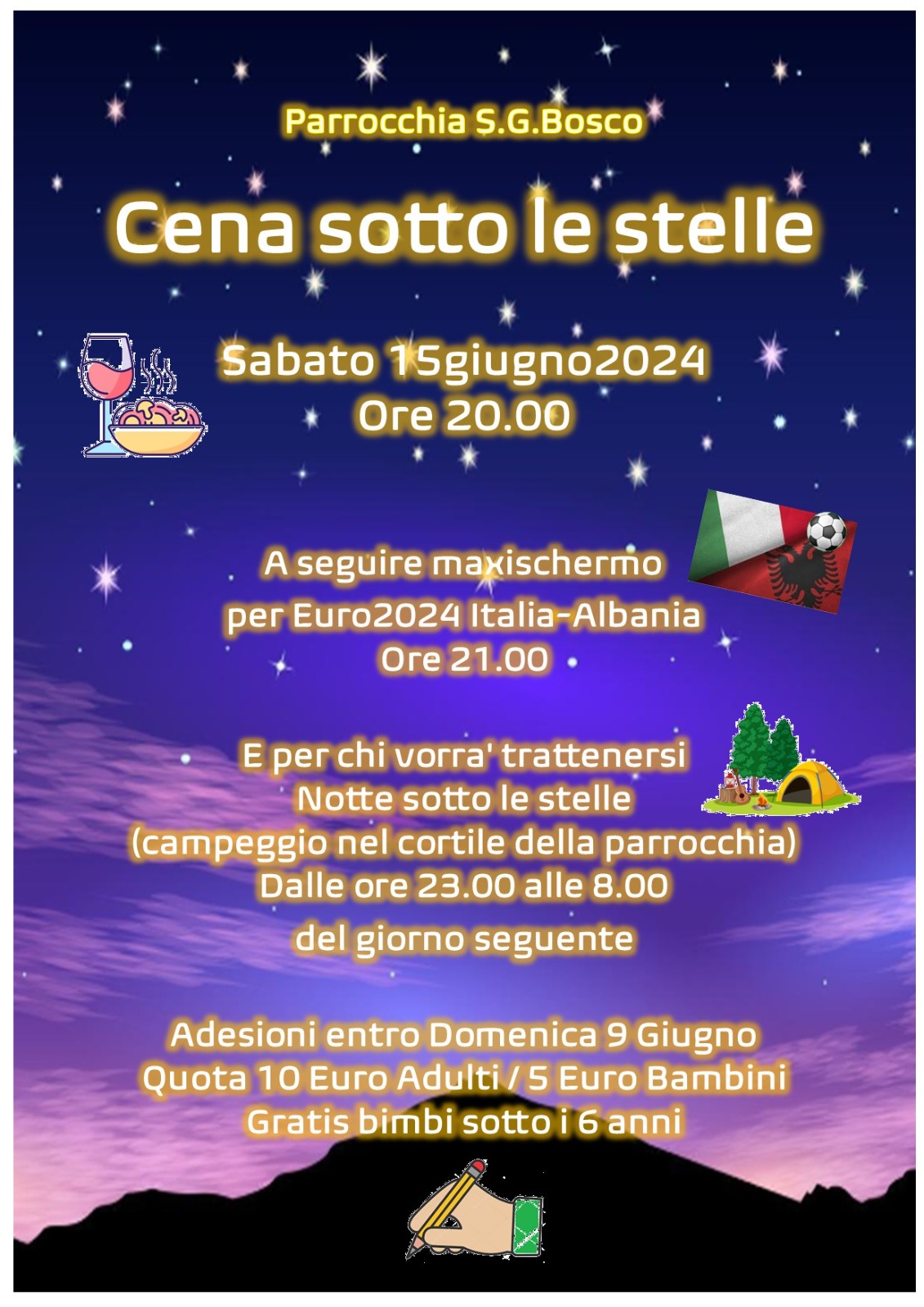 Cena Sotto le Stelle 2024
