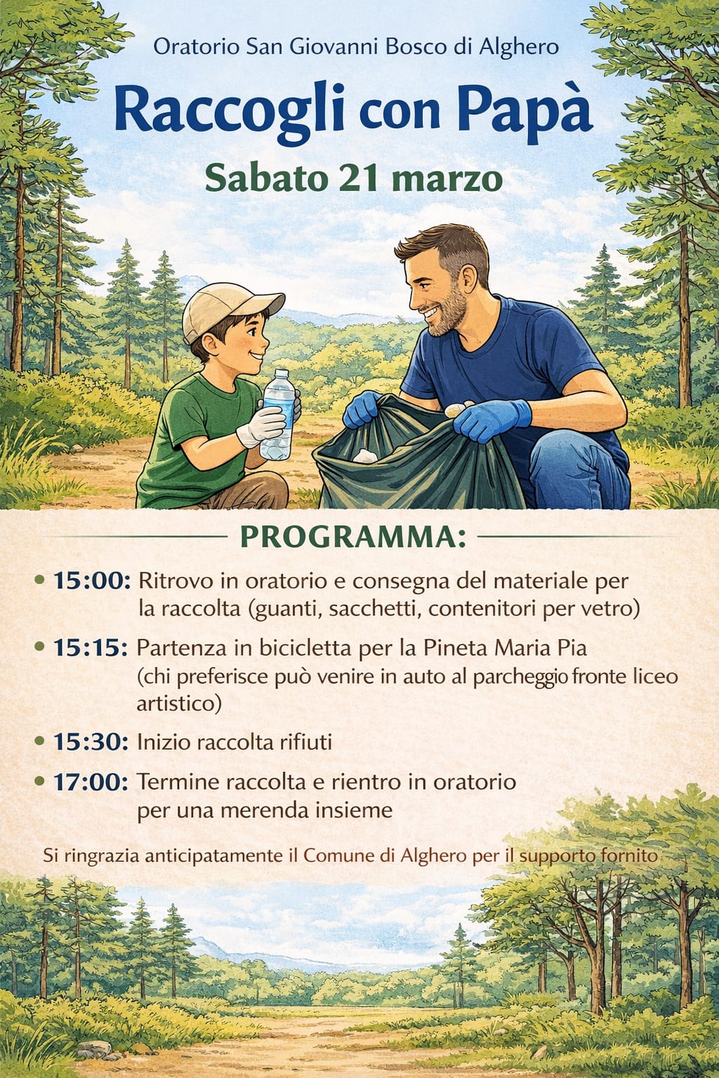 Raccogli con papà